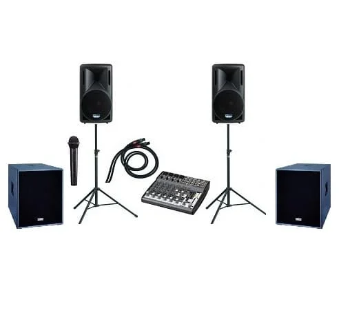 השכרת מערכת הגברה 2000 RMS