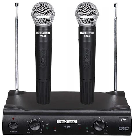 זוג מיקרופונים אלחוטייים PROXTONE V-509