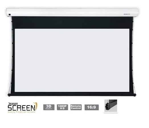 מסך הקרנה מתיחה חשמלי 84" (16:9) Jeason Screen