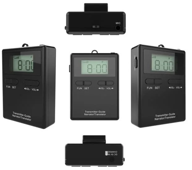 משדר למערכת הדרכה/תרגום אלחוטי דיגיטלי Proxtone 5296 — תמונה 2