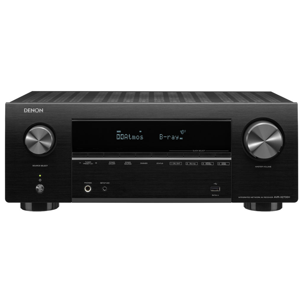 רסיבר ‏7.2 ‏ערוצים Denon AVR-X2700H דנון — תמונה 3
