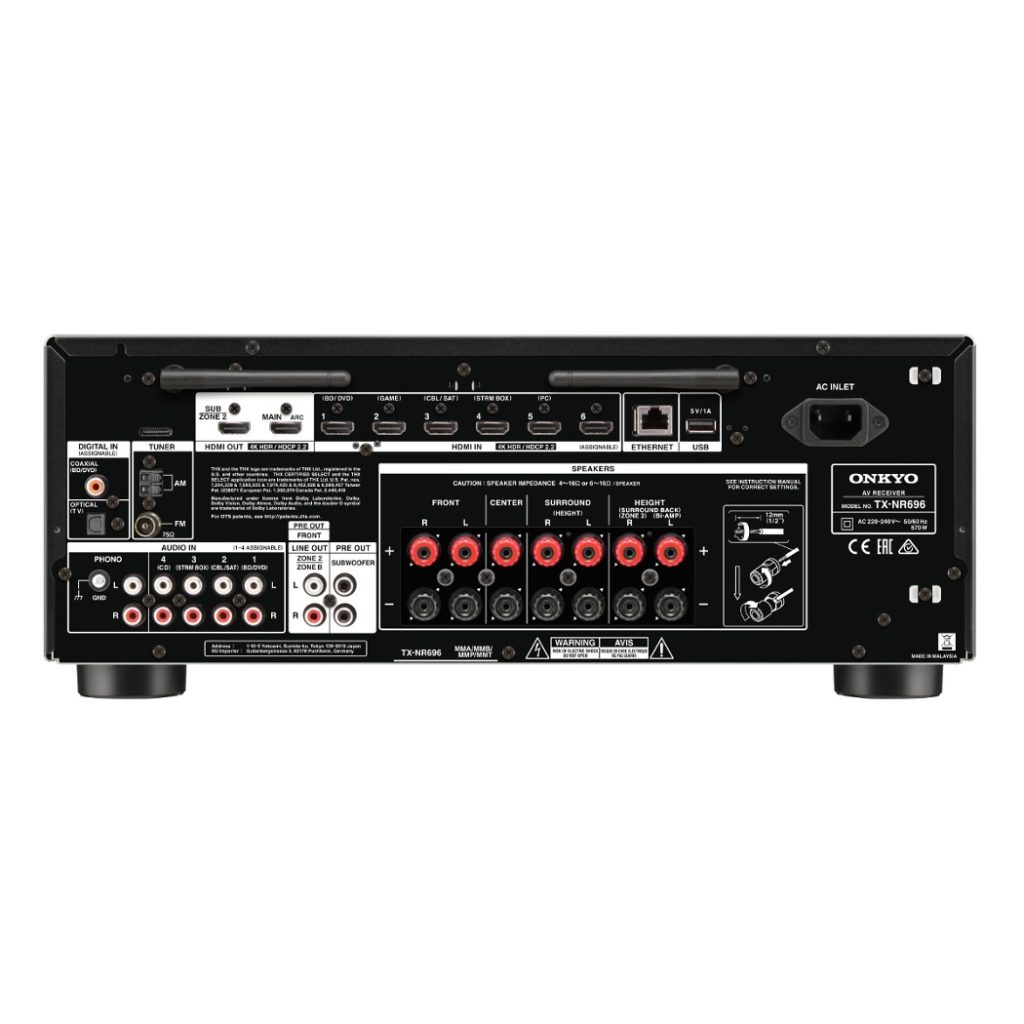רסיבר אונקיו ONKYO TXNR696 — תמונה 2