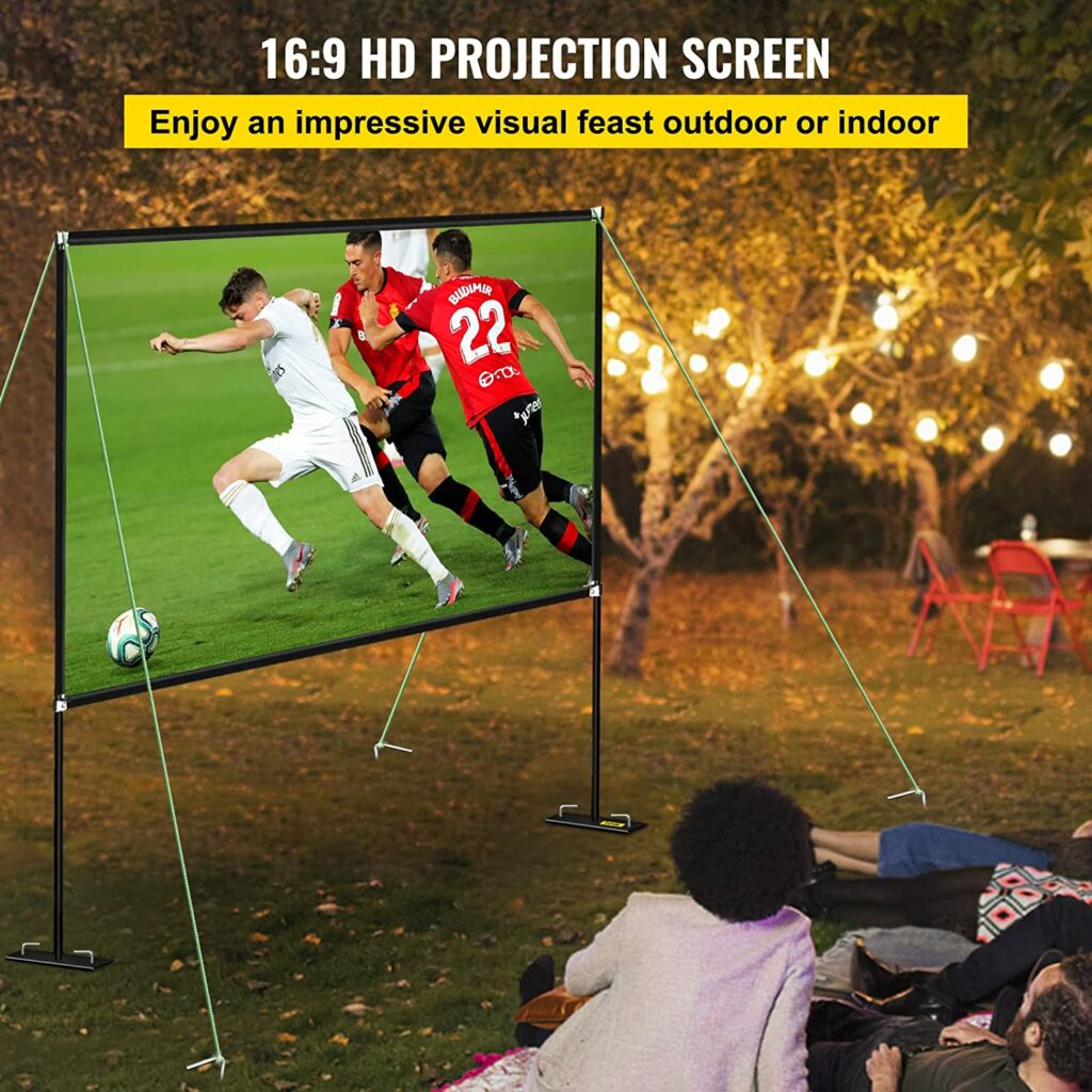 מסך הקרנה נייד מתקפל בגודל 110" Jeason Screen — תמונה 6