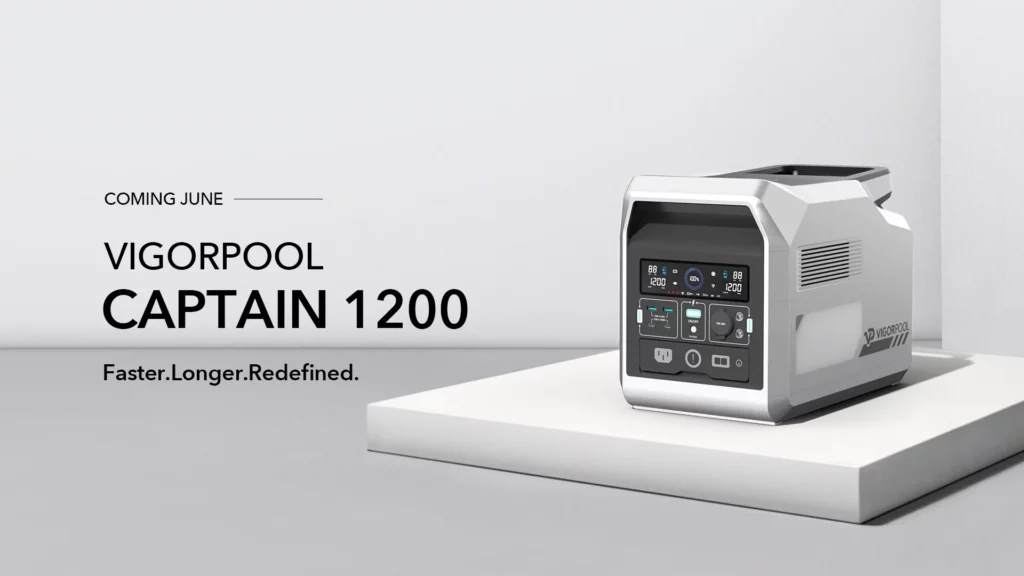 קיט הכולל : גנרטור סולארי Captain 1200 + פנל 100W Solar של המותג VigorPool — תמונה 9