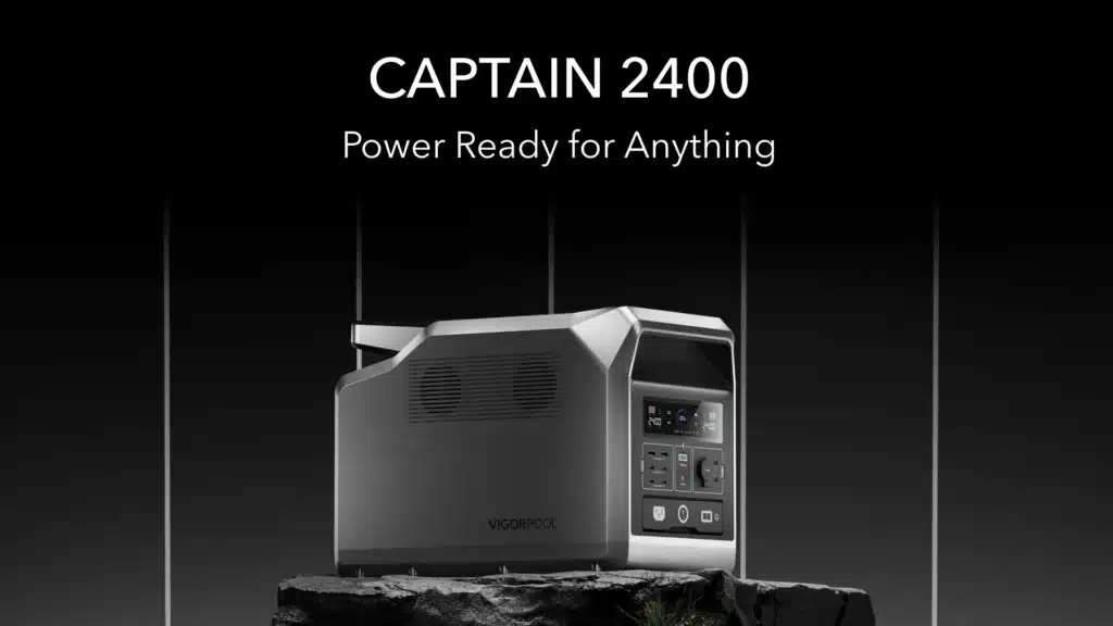 גנרטור חשמלי סולארי VigorPool Captain 2400 — תמונה 3
