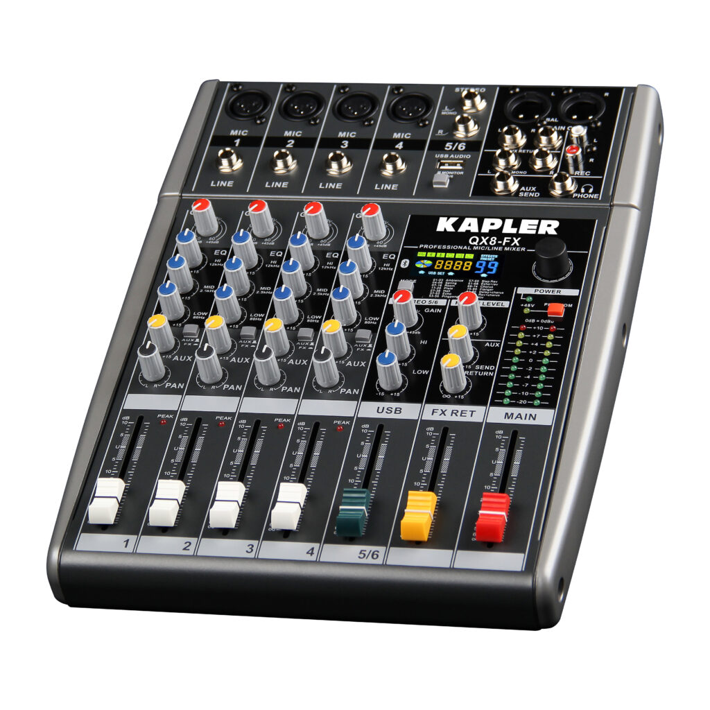 מיקסר Kapler QX8-FX +Bluetooth