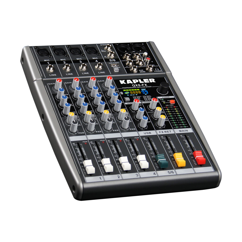 מיקסר Kapler QX8-FX +Bluetooth — תמונה 3