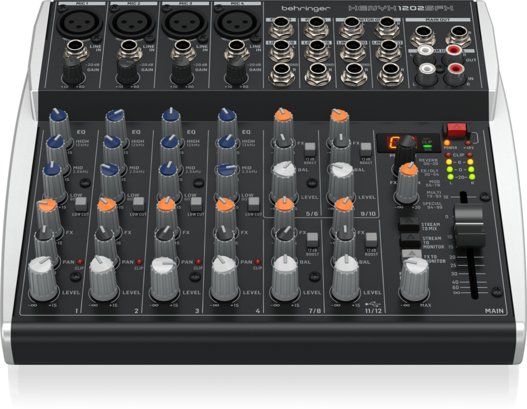 מיקסר Behringer Xenyx 1202SFX — תמונה 4