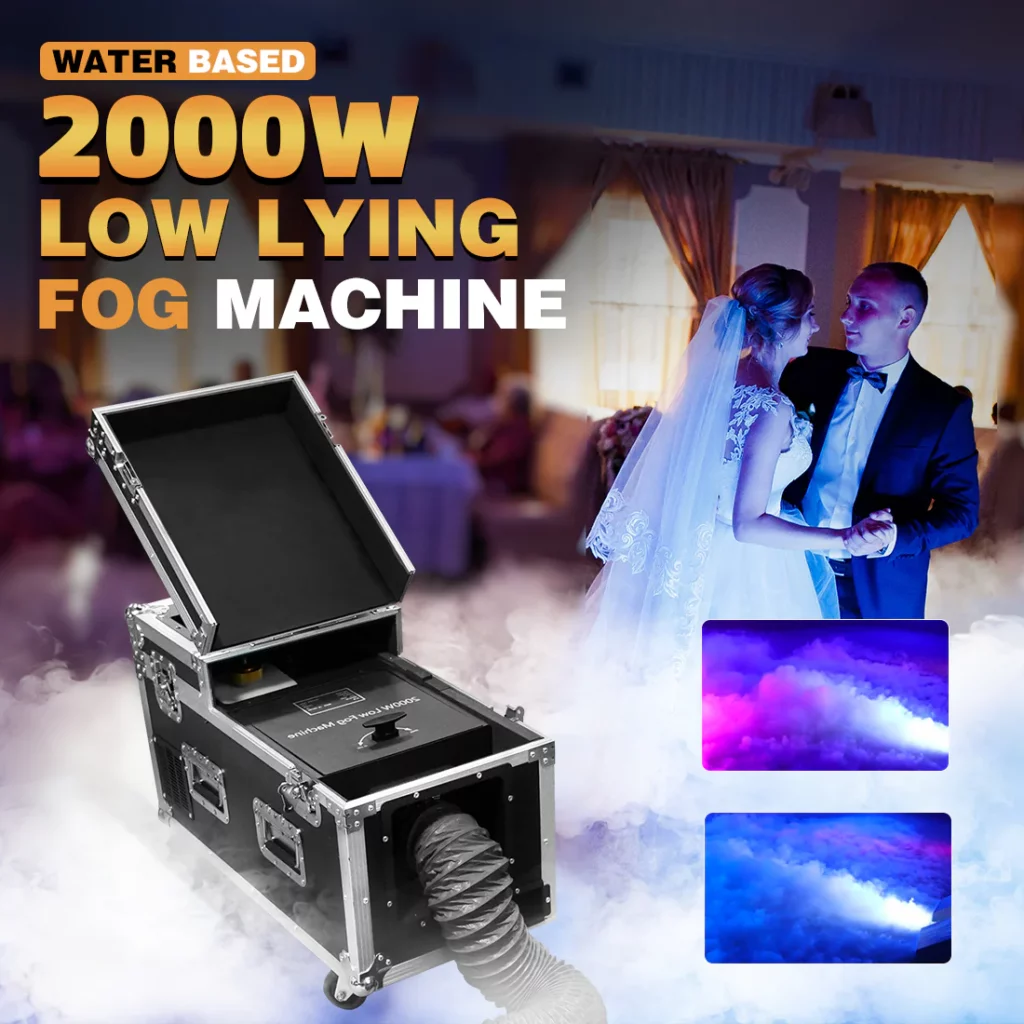 מכונת עשן כבד MOKA SFX MK-F15 2000W DMX/Wireless Remote — תמונה 2