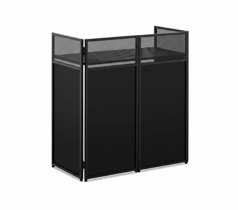 עמדת DJ מתקפלת Kapler Pavilion X (שחור+לבן) — תמונה 3