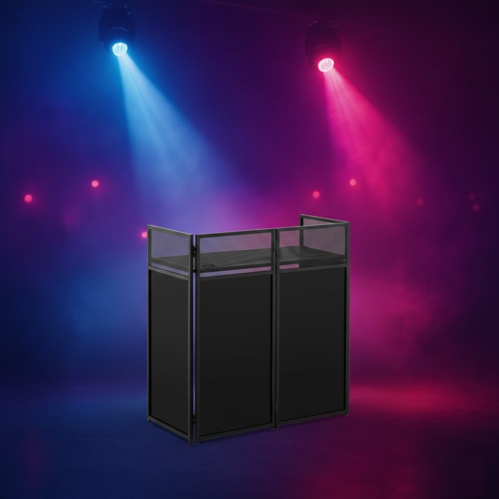 עמדת DJ מתקפלת Kapler Pavilion X (שחור+לבן) — תמונה 5