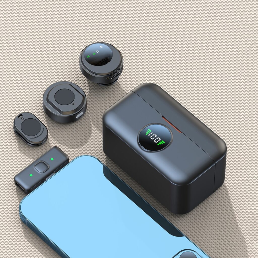 מיקרופון אלחוטי לפלאפון FLX X1 Mini — תמונה 3