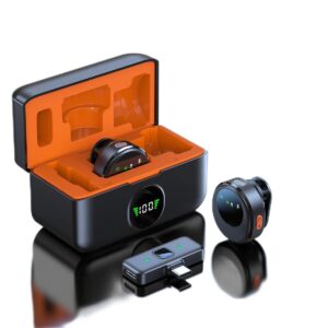 מיקרופון לריאיונות, מיקרופון לטלפון, מיקרופון דש אלחוטי לסמארטפון