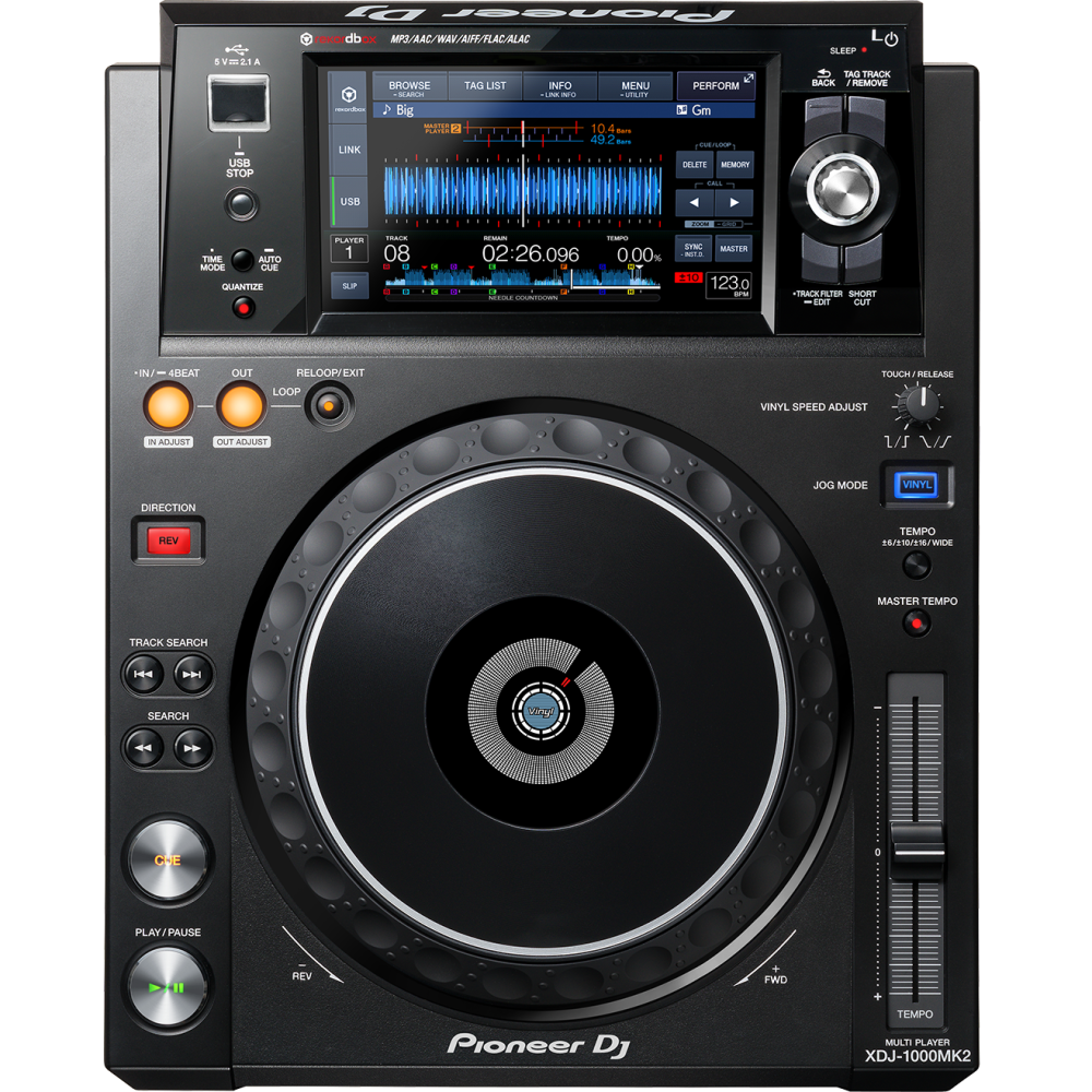 נגן CDJ מקצועי עם מסך מגע Pioneer XDJ-1000MK2