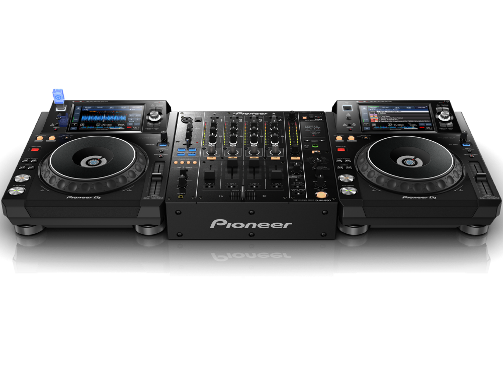 נגן CDJ מקצועי עם מסך מגע Pioneer XDJ-1000MK2 — תמונה 3