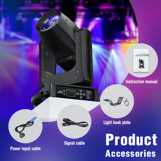 פנס Mini Beam Big Dipper CLB260 Beam 9R 260W — תמונה 4