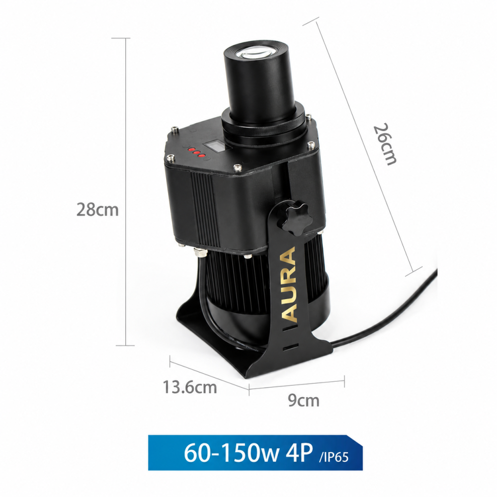מקרן לוגו מתחלף Aura Quad 150 — תמונה 2